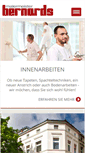 Mobile Screenshot of maler-bernards.de
